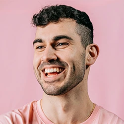 Happy Young Man Headshot